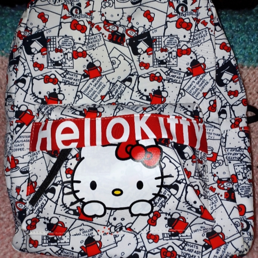 Hello Kitty All Over the Place Backpack!! - Picture 2 of 8